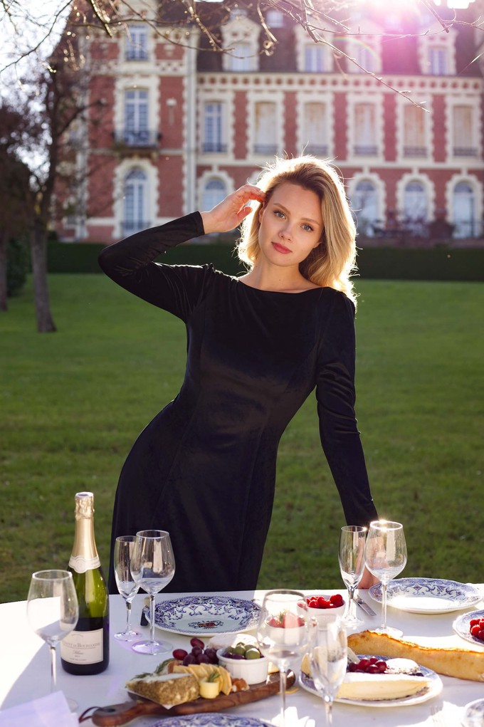 Justine Long-Sleeve Dress from GAÂLA