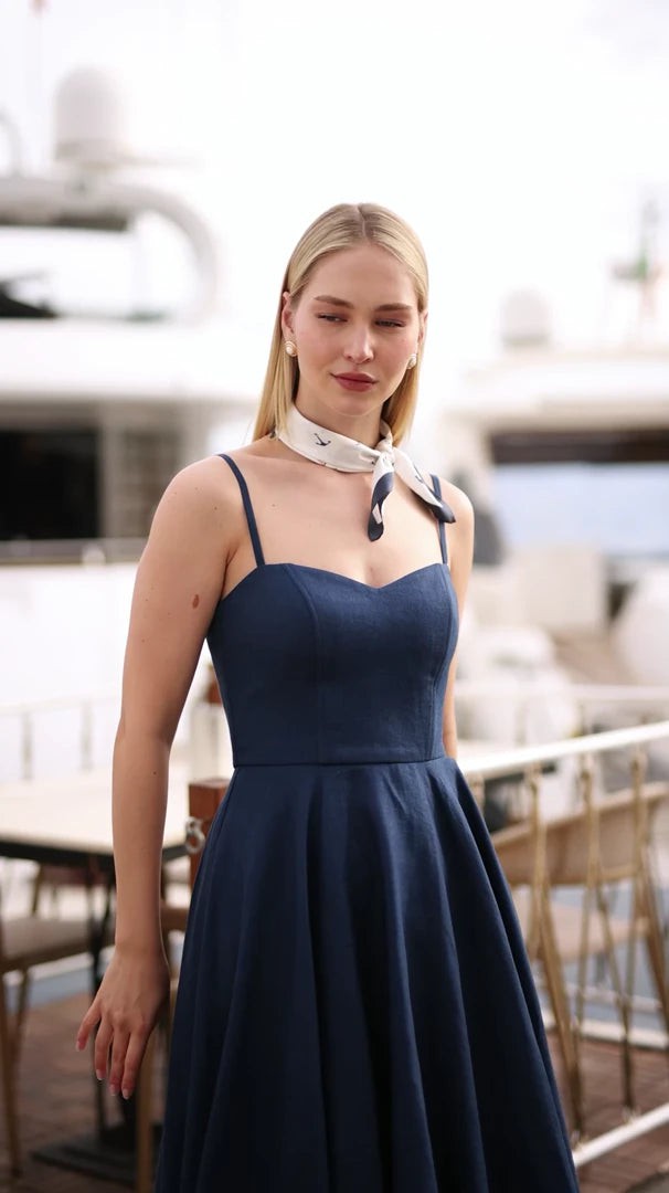 Bardot Linen Dress from GAÂLA