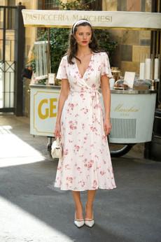 Arlette Wrap Dress via GAÂLA