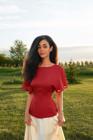 Lyra Silk Top from GAÂLA