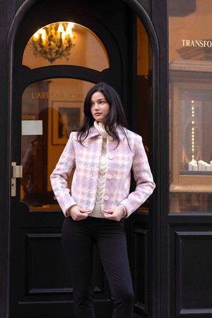 Melanie Wool Short Coat from GAÂLA