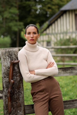 Naomi Mohair Roll-Neck Sweater from GAÂLA