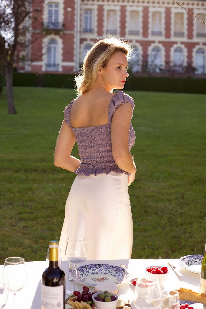 Lucy Smocked Top from GAÂLA