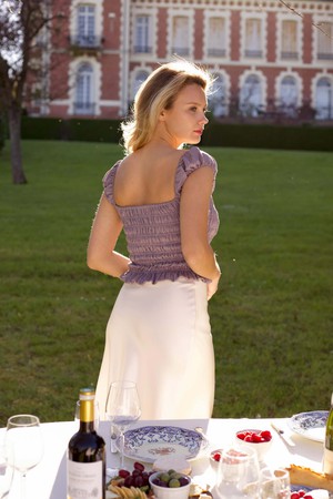 Lucy Smocked Top from GAÂLA