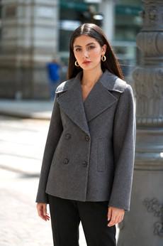 Dominique Short Coat via GAÂLA