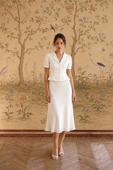 Talia Silk Two Piece via GAÂLA