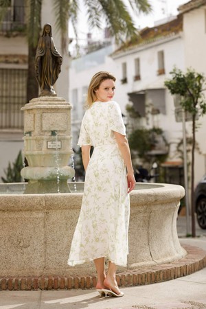 Flora Wrap Dress from GAÂLA