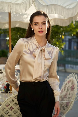 Lena Silk Blouse from GAÂLA