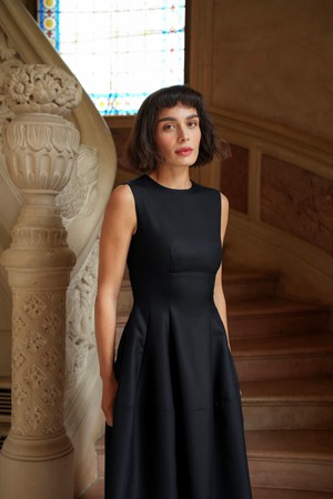 Mirienne Acetate Wool Dress from GAÂLA