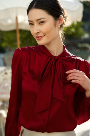 Lena Silk Blouse from GAÂLA
