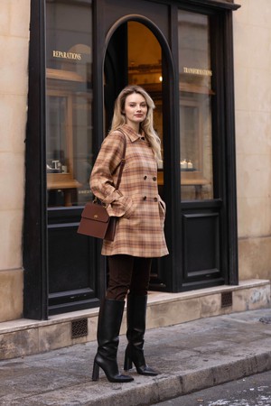 Francine Short Trench Coat from GAÂLA
