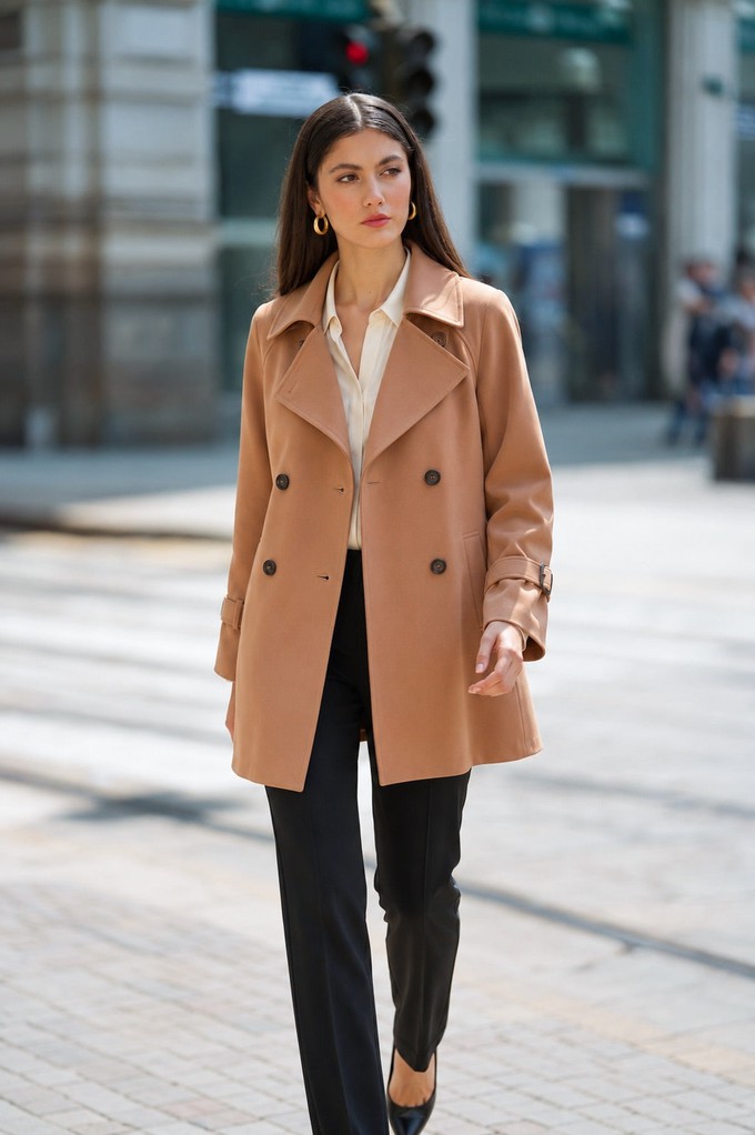Francine Short Trench Coat from GAÂLA
