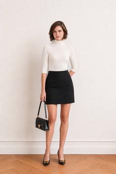 Margaux Tweed Skirt via GAÂLA