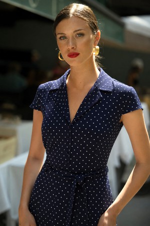 Hortense Polka Dot Dress from GAÂLA