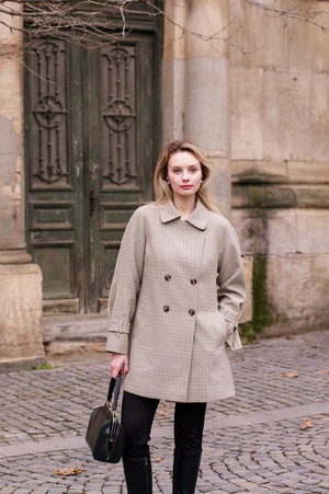 Francine Short Trench Coat from GAÂLA
