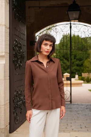 Alexandra Silk Blouse from GAÂLA