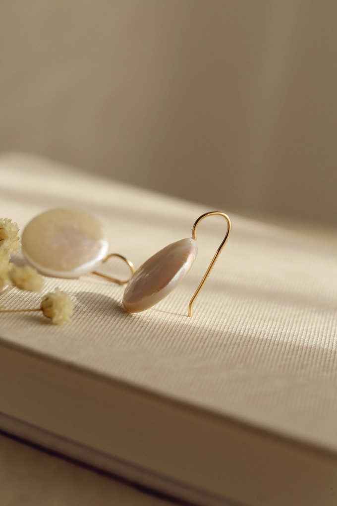 Clair de Lune Pearl Earrings from GAÂLA