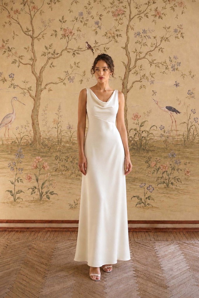 Charlize Cowl-Neck Dress from GAÂLA