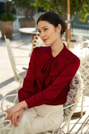 Lena Silk Blouse from GAÂLA
