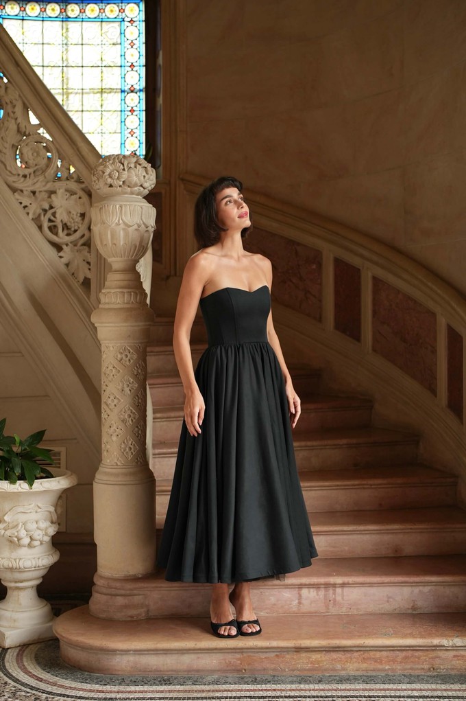 Annabeth Strapless Dress from GAÂLA