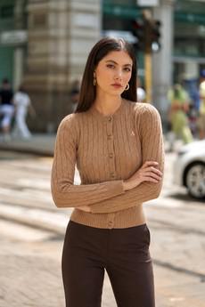 Vincent Wool Cardigan via GAÂLA