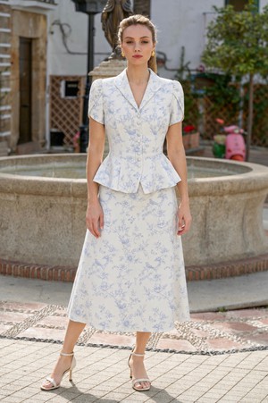 Andi Peplum Blouse from GAÂLA