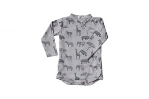 Romper 100% organic cotton – Safari Grey from Glow - the store
