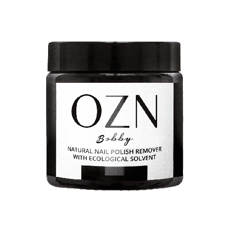 Nail polish remover – glass jar from Glow - the store