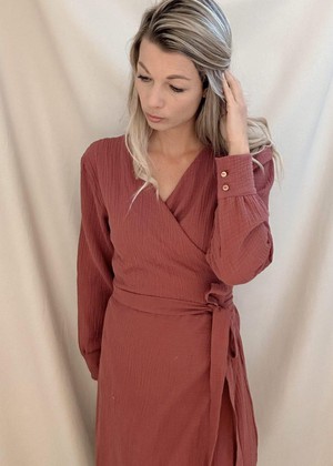 Wrap dress – Rouge from Glow - the store