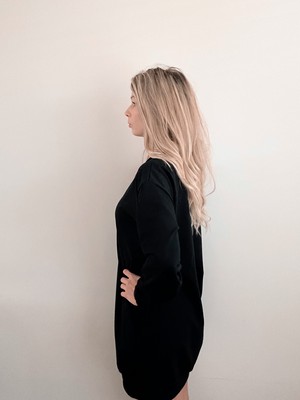 Sweater dress – Black from Glow - the store