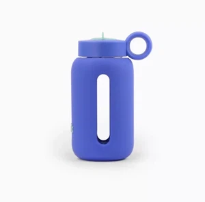 Glass drinking bottle | KIDS BOTTLE | 300ml | Navy from Glow - the store