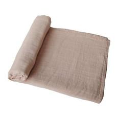 Mushie Swaddle as Pale Taupe from Glow - the store