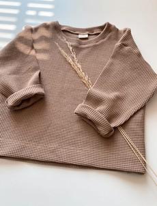 Longsleeve Waffle – Taupe from Glow - the store
