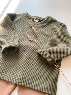Longsleeve Waffle – Olive from Glow - the store
