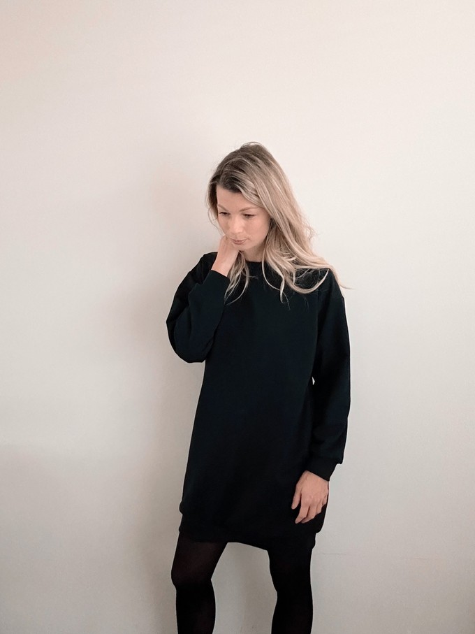Sweater dress – Black from Glow - the store