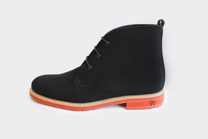 Project Cece AYITA 2.0 vegan desert boots BLACK