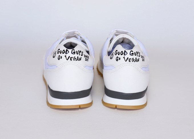 FELIX vegan running shoes | WHITE from Good Guys Go Vegan