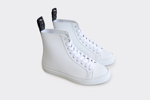 WACK vegan high top sneakers | WHITE from Good Guys Go Vegan