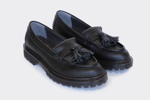 TOSH vegan tassel Loafers | BLACK from Good Guys Go Vegan