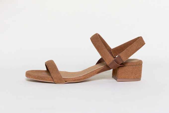 MARY Rusty brown sandals| warehouse sale from Good Guys Go Vegan