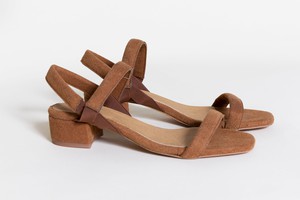 MARY Rusty brown sandals| warehouse sale from Good Guys Go Vegan