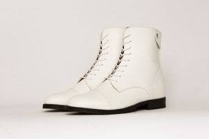NORIDER White vegan boots | warehouse sale from Good Guys Go Vegan