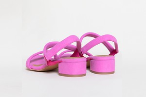 MARY Fuschia sandals| warehouse sale from Good Guys Go Vegan
