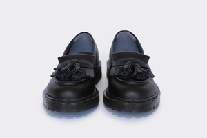 TOSH vegan tassel Loafers | BLACK from Good Guys Go Vegan