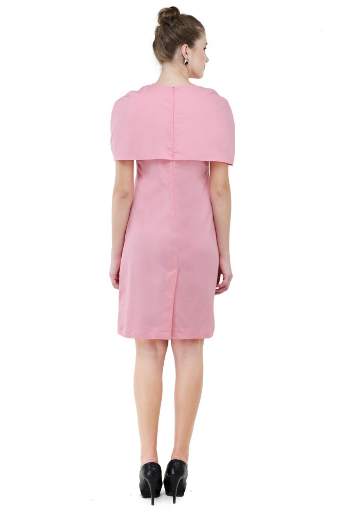 Pink dress with warm shoulders from Grab Your Garb