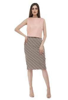 Long 3 pieces pink dress from Grab Your Garb