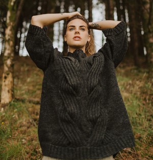 Galizur Oversized Knit Crew Neck from HannahMaria Shanahan