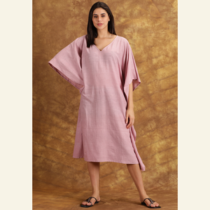 Lavender Kaftan Dress from Heritage Moda