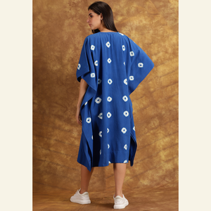 Sapphire Blue Kaftan Dress from Heritage Moda