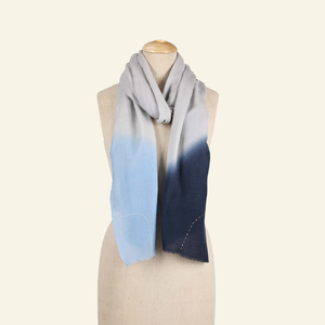 Ombré Misty Horizon Wool Scarf from Heritage Moda